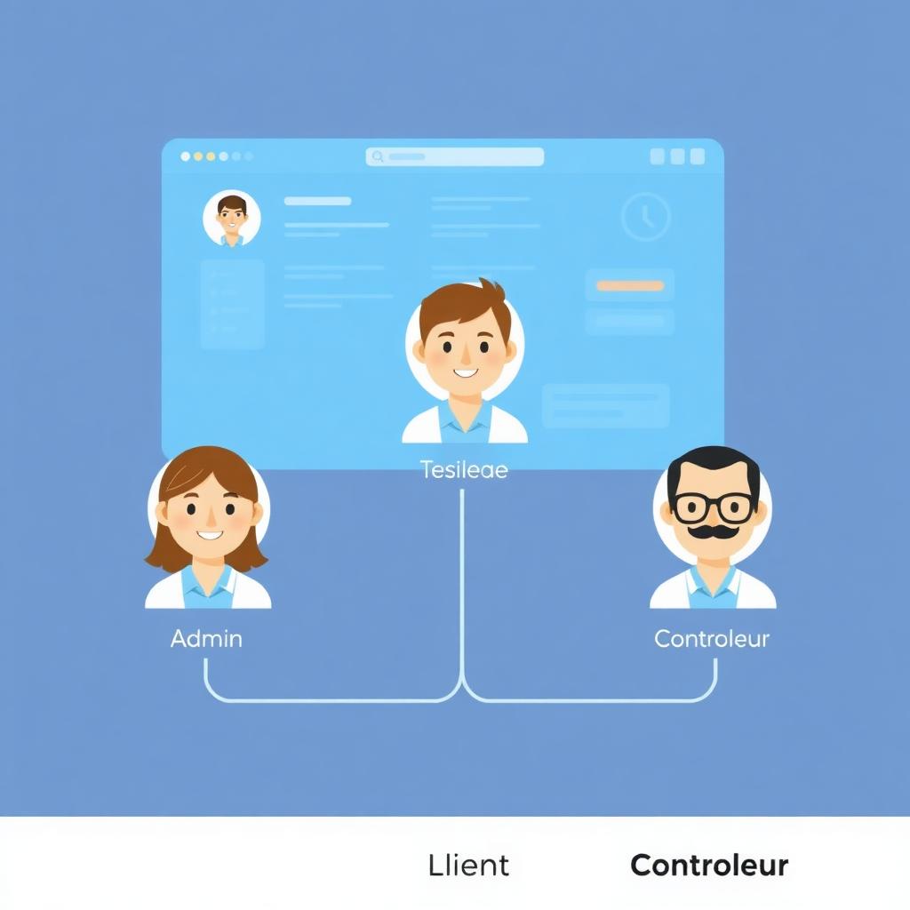 Extranet admin / client / contrôleur
